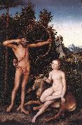 CRANACH, Lucas the Elder Apollo and Diana fdg oil painting picture wholesale